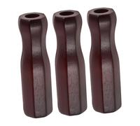 TOYZFRIENDY 3pcs Wooden Foosball Handles Non-slip Octagon Soccer Table Rod End Caps Replacement Grips Compatible with Standard Table Football Models and Easy to Install