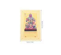 TOYZFRIENDY 3pcs Year Horse Tai Sui Amulet Card Metal Feng Shui Protection Luck Success Wallet Decoration Zodiac Blessing for Chinese Year