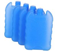 TOYZFRIENDY 4 Pcs Ice Packs for Coolers Medium Reusable Freezer Packs for Cooling for Lunch Boxes Home Use and Camping Activities