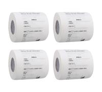 TOYZFRIENDY 4 Rolls Funny Printing Toilet Paper High School Chemistry Physics Formulas, Practical Restroom Tissue Set for Home and Hotel Use