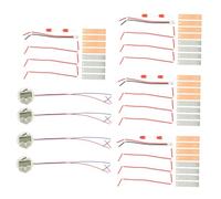 TOYZFRIENDY 4 Sets Fruit Battery Science Kit Stem Educational for DIY Potato Electrical Circuit Experiment Electronic Clock Science Project Supplies for School and Home Learning