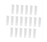 TOYZFRIENDY 40pcs Cosmetic Container Lip Pomade Tubes Lip Balm Tube 10g Reusable Plastic Easy to Carry for Making Handmade Lipstick by Yourself