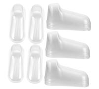 TOYZFRIENDY 40pcs Feet Shoe Form Display Stands Transparent PVC Shoe Shapers for Socks Shop Use Preserve Shape Prevent Deformation