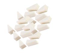 TOYZFRIENDY 40pcs Wedge Makeup Sponge Puff for Manicure and Cosmetics Premium Triangular Nail Art Sponges Soft Powder Puff for Applying Liquid Latex and Spirit Gum Multi-use Cosmetic Blending