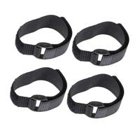 TOYZFRIENDY 4Pcs Anti-crowing Rooster Collars Poultry Neckbands for Home Farm Noise Reduction Suitable for Chickens Ducks Geese Easy to Use Black