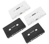 TOYZFRIENDY 4pcs Blank Cassette Tape DIY Empty Cassette Wall Vintage Decoration for Party Surprise