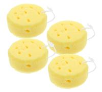 TOYZFRIENDY 4pcs Body Sponge Shower Loofah for Men Women Soft Exfoliating Bath Sponge with Honeycomb Structure Skin Friendly Material Quick Dry Design for and Rich