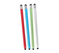 TOYZFRIENDY 4pcs Capacitive Stylus Pens Double-ended Rubber Tips Lightweight for Phone Tablet with Magnesium Aluminum Alloy Body and Wide Compatibility