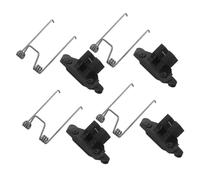 TOYZFRIENDY 4pcs DIY Hair Clipper Repair Parts Kit with Replacement Cam Follower and Black Springs Lightweight Swing Head Guide Block for Electric Trimmers Easy Installation and Accurate