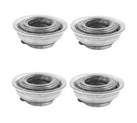 TOYZFRIENDY 4pcs Front Wheel Fork Bearings for Manual Wheelchair Bearing Replacement Kit Smooth Steering Performance Compatible with Front Small Wheels Easy Installation Wheelchair Accessories