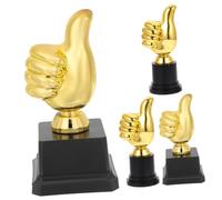 TOYZFRIENDY 4Pcs Funny Motivation Trophy for School Competitions Classroom Rewards Party Prizes Encouragement for Winners