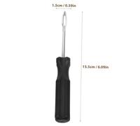 TOYZFRIENDY 4pcs Heavy Duty Handle Tyre Puncture Plug Repair Tool Kit for Cars Motorcycles Trucks Portable Compact Design for Quick Vacuum Tire Repair