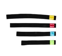 TOYZFRIENDY 4pcs Professional Cymbal Mute Belts for Drums Drum Practice Pads with Quick-fold Easy-install Design Noise Reduction Accessories for Drummers and Music Lovers