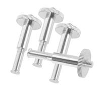 TOYZFRIENDY 4pcs Professional Metal Mic Stand Adapters Screw Thread Converters for Mic Boom Arms Compatible with Microphone Stands Lightweight and Easy to Install