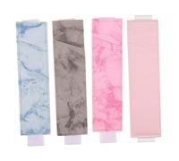 TOYZFRIENDY 4pcs Pu Pen Organizer Pencil Bags for Nurses and Doctors, Leak-Proof Single-Layer Storage Pouch, Hospital Pocket Protectors for Clinical Use