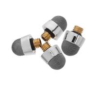 TOYZFRIENDY 4pcs Replacement Stylus Pen Tips with External Thread Mesh Fabric Soft Conductive Nibs for Capacitive Touch Screens Precise Drawing and Writing Pen Tip Protectors