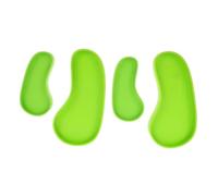 TOYZFRIENDY 4pcs Reptile Water Bowls and Food Feeders for Lizards Turtles Geckos Corn Snakes Stable Design Prevents Overturning Convenient Pet Drinking and Feeding Tool for Crawling Pets