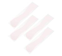 TOYZFRIENDY 4pcs Reusable Silicone Eyelash Pads for Perming and Grafting Forehead Wave Cushion with Efficient Lash Separation and Easy to Maintain Lash Extension Accessories in Pink