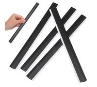 TOYZFRIENDY 4pcs Rubber Strip Replacement for Dustpan Edge Flexible Soft Rubber Lip Accessories with Aging Resistance Easy Installation and Design Compatible with Various Cleaning Tools