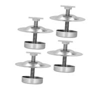 TOYZFRIENDY 4pcs Stainless Steel Beehive Feet Stand Base for Outdoor Beekeeping Ant Prevention Tool Support for Garden Farm Use