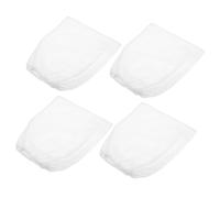 TOYZFRIENDY 4pcs Thick Nonwoven Fabric Nail Dust Collector Replacement Bags for Manicure Vacuum Cleaner Dust Filter Bags for Nail Salon Collection and Clean Workspace Maintenance