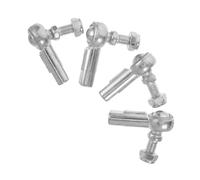 TOYZFRIENDY 4pcs Tie Rod End for Atv Off-road Vehicles Threaded Ball Joint Rocker Arm Kit Heavy-duty Corrosion-resistant Steering Drag Link Ends for Go Kart Quad Bike Replacement