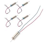 TOYZFRIENDY 5 Pcs Brushed Coreless Motors Low Noise Micro Vibration Motors for Airplane Model DIY Electronic and Robotics Random Color
