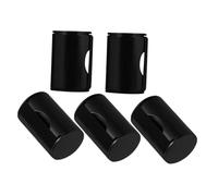 TOYZFRIENDY 5 Pcs Plastic Finger Shakers for Guitar Ukulele Mandolin Banjo Metal Plastic Rhythm Maracas Easy Grip Musical Instrument Castanets for Precise Percussion and Performance