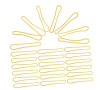 TOYZFRIENDY 500pcs Yellow Rubber Bands Heavy Duty Elastic Bands High Stretch Thick Natural Rubber for Money Wrappers File Folders Hair Ties Office School Home Use