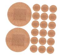 TOYZFRIENDY 50PCS Breathable Adhesive for Fingers and Joints Large Round Comfortable Cloth Plasters Strong Nonslip Hold for Wound Care and Blister Prevention Travel Essentials