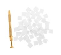 TOYZFRIENDY 50pcs Manicure Nail Art Sponge Tool Set Compact Cube Shaped Multifunctional Beauty Sponges for Nail Polish Blending Blush Eyeshadow DIY Cosmetic Application