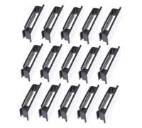 TOYZFRIENDY 50pcs Self Adhesive Cable Clamps Wire Ties Organizer Adjustable Lock for Tv Computer Network Cords Cord Management Holder with Dual-Sided Sponge Back Sticker Black