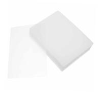 TOYZFRIENDY 50pcs Transparent Matte Binding Covers Non Fingerprint Clear Plastic Sheet Protectors for Reports Proposals Office School Document Organization
