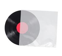 TOYZFRIENDY 50pcs Vinyl Record Sleeves Thickened Covers Widened Flat Bags for CD Protection Scratch-resistant Storage Without Seal