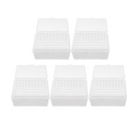 TOYZFRIENDY 5pcs 200ul Plastic Pipette Tip Storage Box for Laboratory Use, Pipettor Accessory Organizer with Lid, Test Tube and Pipette Storage Container for Lab Equipment