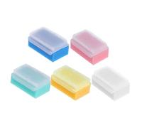 TOYZFRIENDY 5pcs Bathing Sponge Brushes Soft Massage Shower Scrubbers for Newborns Premature Boy Girl Multi-Color for Sensory Development and Gentle Skin Cleaning