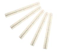 TOYZFRIENDY 5pcs Continuous Piano Hinge for Jewelry Boxes Heavy-Duty Iron Folding Door Hinges for Wooden Cabinets Boxes DIY Storage