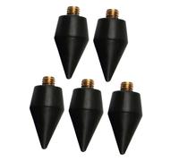 TOYZFRIENDY 5pcs Diamond Art Pen Wax Tips Dual-ended Nail Rhinestone Picker Tool for Nail Art Decoration and Gem Application Replacement Wax Heads