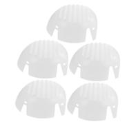 TOYZFRIENDY 5pcs Lightweight Bump Cap Inserts with Ventilation Safety Helmet Liners for Men Breathable Protective Padding for Hardhats in Construction Workshop and Outdoor Use