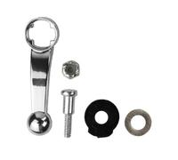 TOYZFRIENDY 5pcs Metal Adjusting Rod Lever Kit for Clipper Heads Electroplated Silver Trimmer Accessory