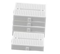 TOYZFRIENDY 5pcs Mini Pcb Board with Perforated Design for Electronics Solder Practice Small Circuit Boards for DIY Projects Portable and Reliable Electric Circuit Kit for Students and