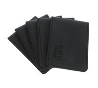 TOYZFRIENDY 5pcs Pu Leather Driver’s License Holder Card Organizer, Double Fold Multi-Card Slots Wallet for Car Insurance and Registration Documents, Id and Credit Card Case for Men