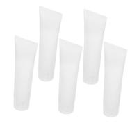 TOYZFRIENDY 5pcs Refillable Bottles for Shampoo Lotion Hand Cream Travel Squeeze Containers for Outdoor Business Trip Yoga Bag