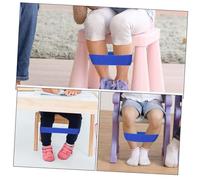 TOYZFRIENDY 5pcs Resistance Loop Bands for Classroom Chairs and Desks Stretchy Chair Bands for Hyperactivity Leg Tension Support for Yoga Office and Focus Enhancement