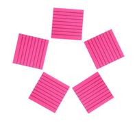TOYZFRIENDY 5Pcs Semi-transparent Lined Note Pads Compact Memo Stickers for Daily Use Home Office To-do Lists and Diary with Tear-off Design