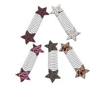 TOYZFRIENDY 5pcs Star Hair Clips Invisible Hair Combs for Women Bangs Holder Accessories Comfortable Secure Hold Mix