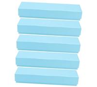 TOYZFRIENDY 5pcs Student Stationery Case and Bookmark Box Set, Rectangular Paper Pen Pencil Container in Levin Blue, Storage Organizer for School and Office Supplies