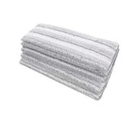 TOYZFRIENDY 5pcs Washable Microfiber Mop Pads Quick Dry Self Adhesive Refill for Tile Floors Powerful Dirt Removal High Absorption Wet Dry Floor Cleaning