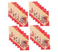 TOYZFRIENDY 60pcs Vietnamese Lunar Year Envelopes Horse Zodiac Red Packets for Spring Festival Lucky Money Elegant Long Style Red Pouches with Cultural Horse Year Design Gift Packaging for
