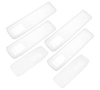 TOYZFRIENDY 6pcs Air Conditioner Remote Controller Cover Shell Universal Remote Control Protective Case for Protector Skin Sleeve Transparent